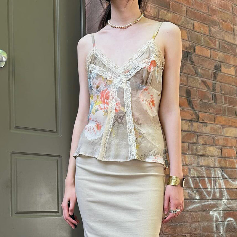 A Vintage Style Top with Delicate Timeless Details