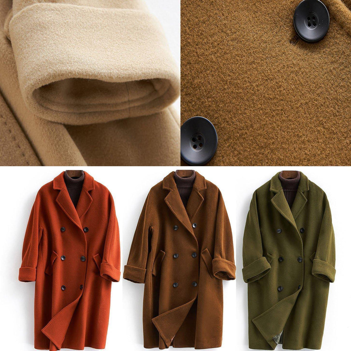 Effortlessly Elegant Coat with a Timeless Design