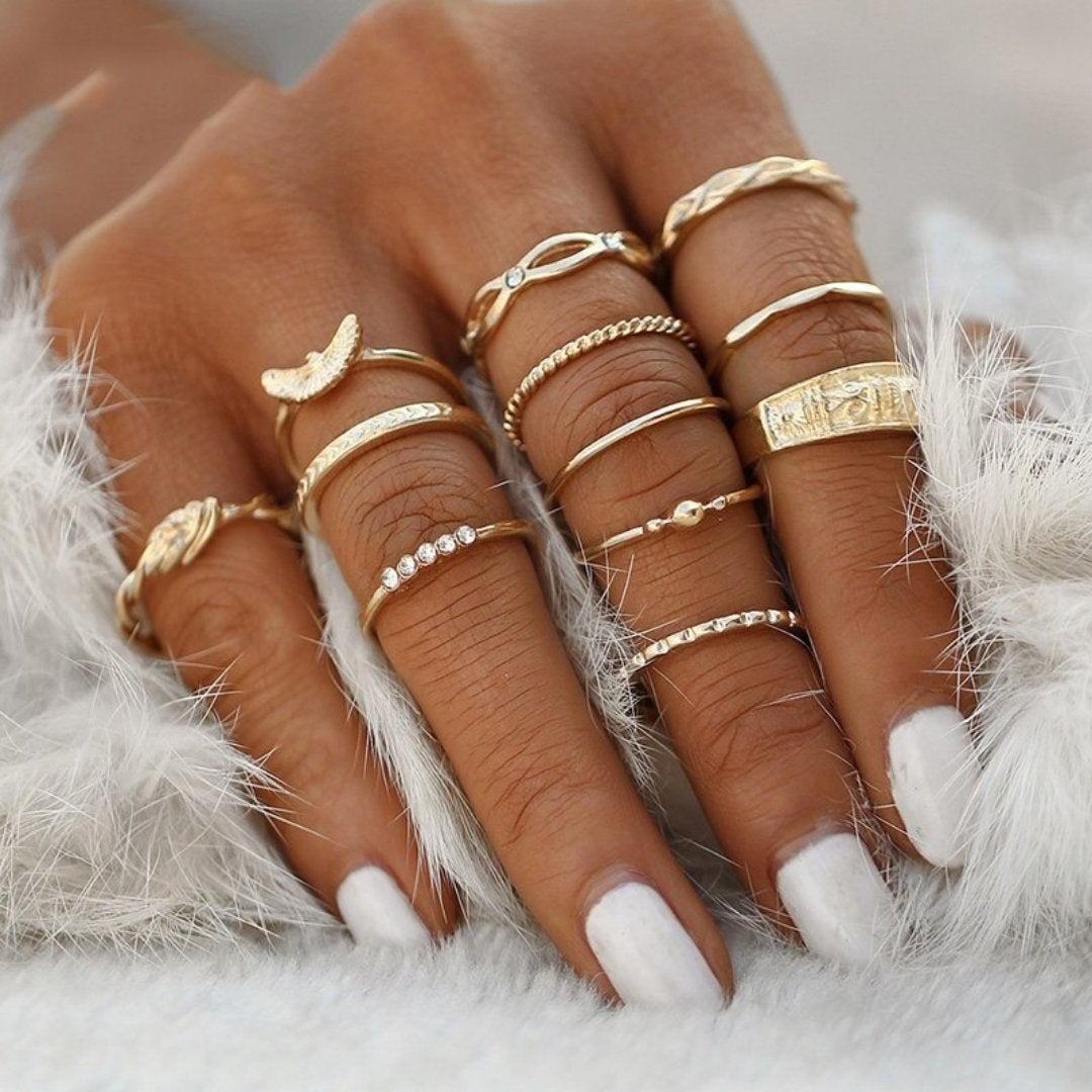 Unique Premium Pack Of 8 To 12 Rings