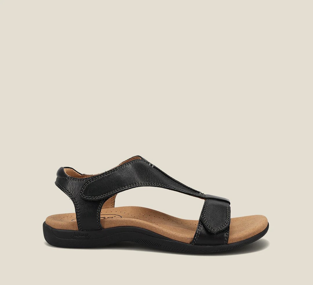 Elegant orthopedic cushioning sandal