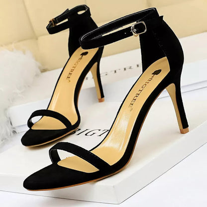 A Vintage Style Sandals with Delicate Timeless Details