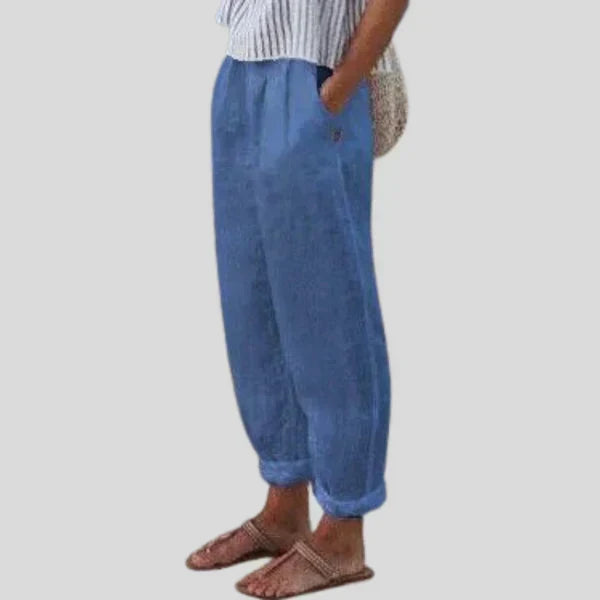 Wide trouser legs