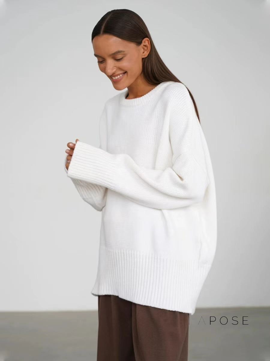 Beautifully Finished Sweater in a Timeless Design