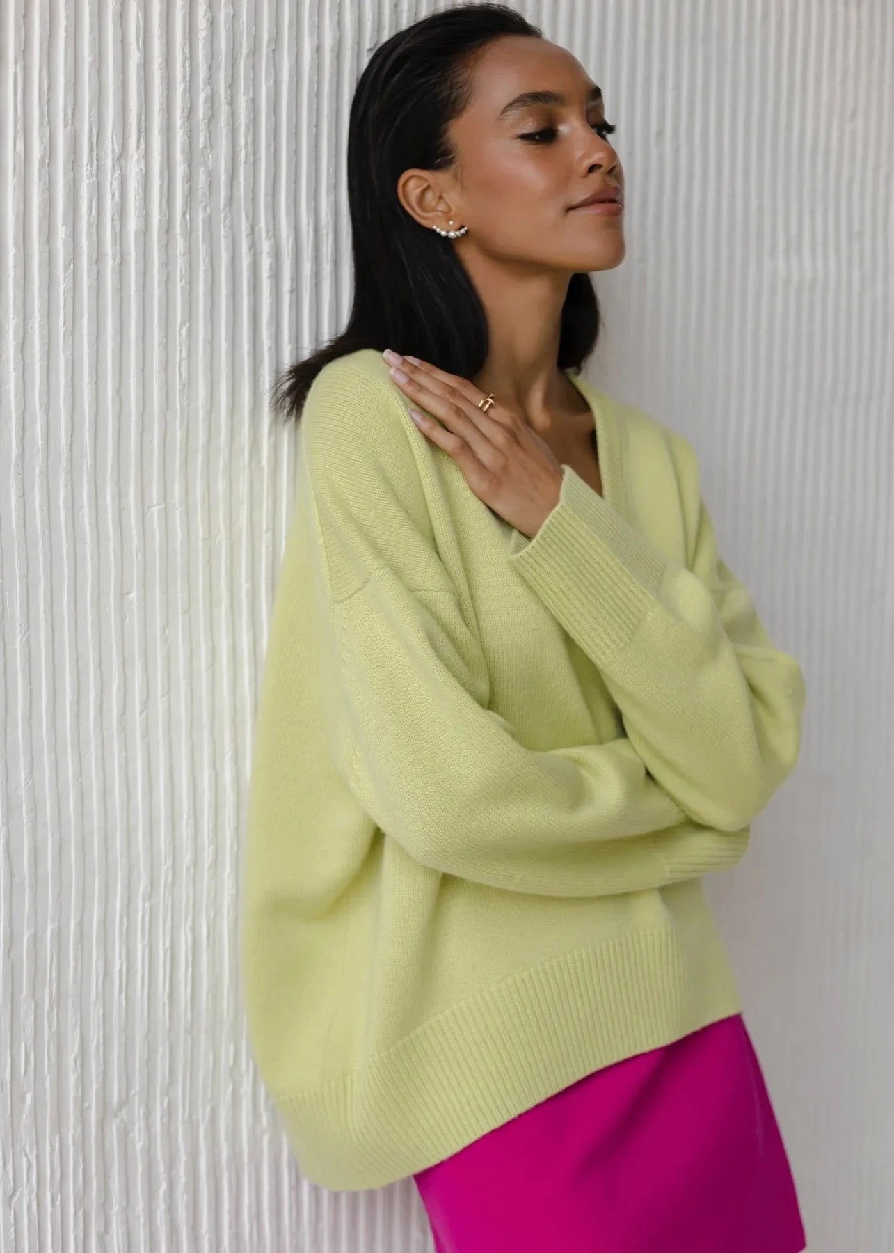 Vintage Inspired Sweater with a Contemporary Edge
