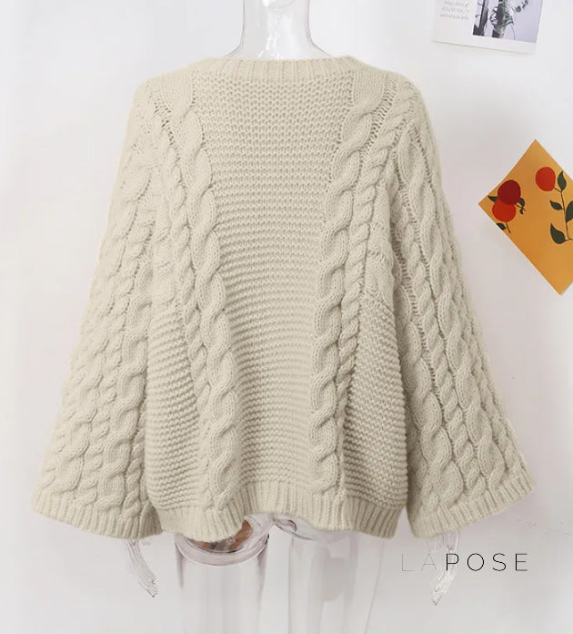 A Vintage Style Sweater with Delicate Timeless Details