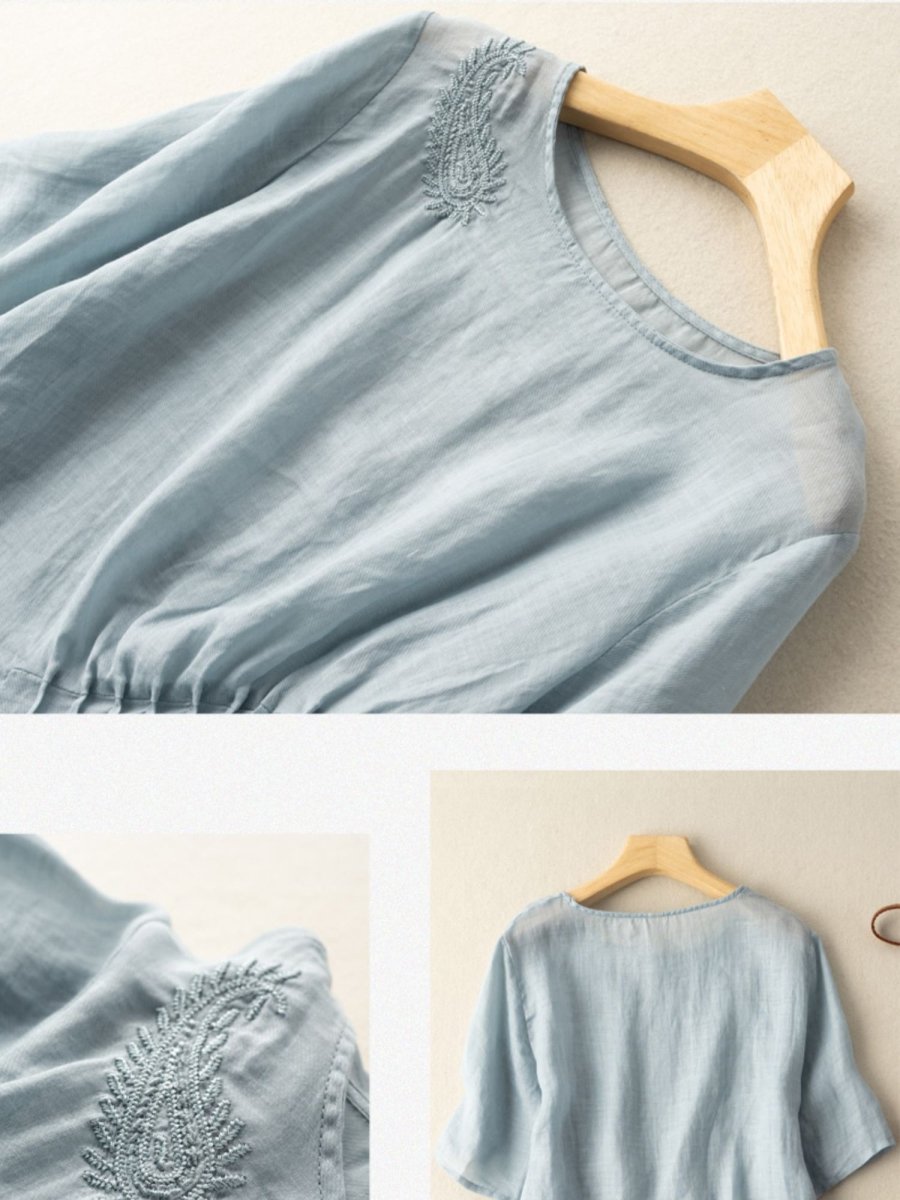 A Vintage Style Top with Delicate Timeless Details