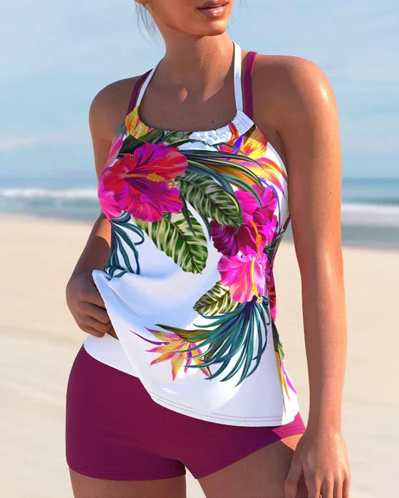Stylish and chic colorful swimsuit