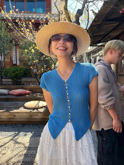 Classic Vintage Cardigan with a Flattering Fit