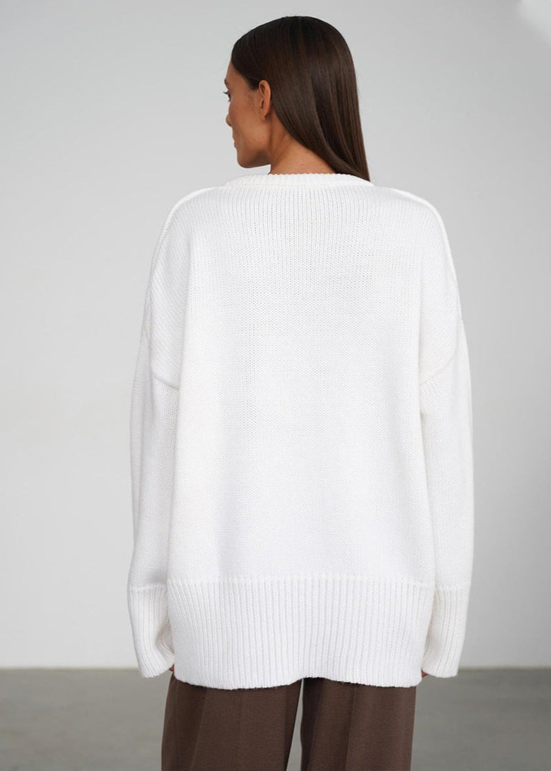 Vintage Inspired Sweater with a Contemporary Edge
