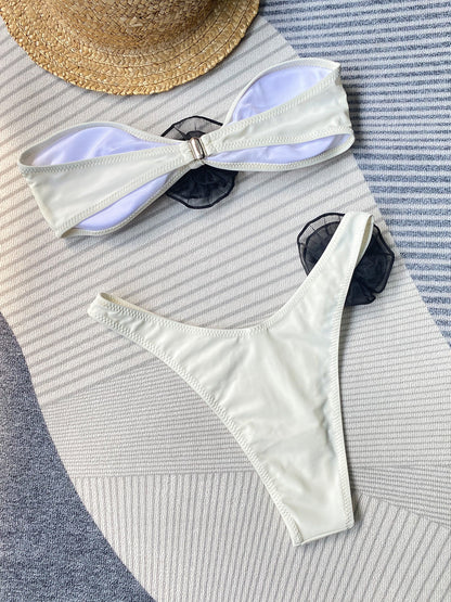 Vintage Inspired Bikini with a Contemporary Edge