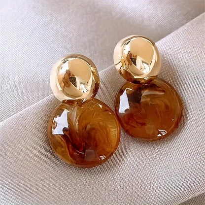 Aur��lie Amber Drop Earrings