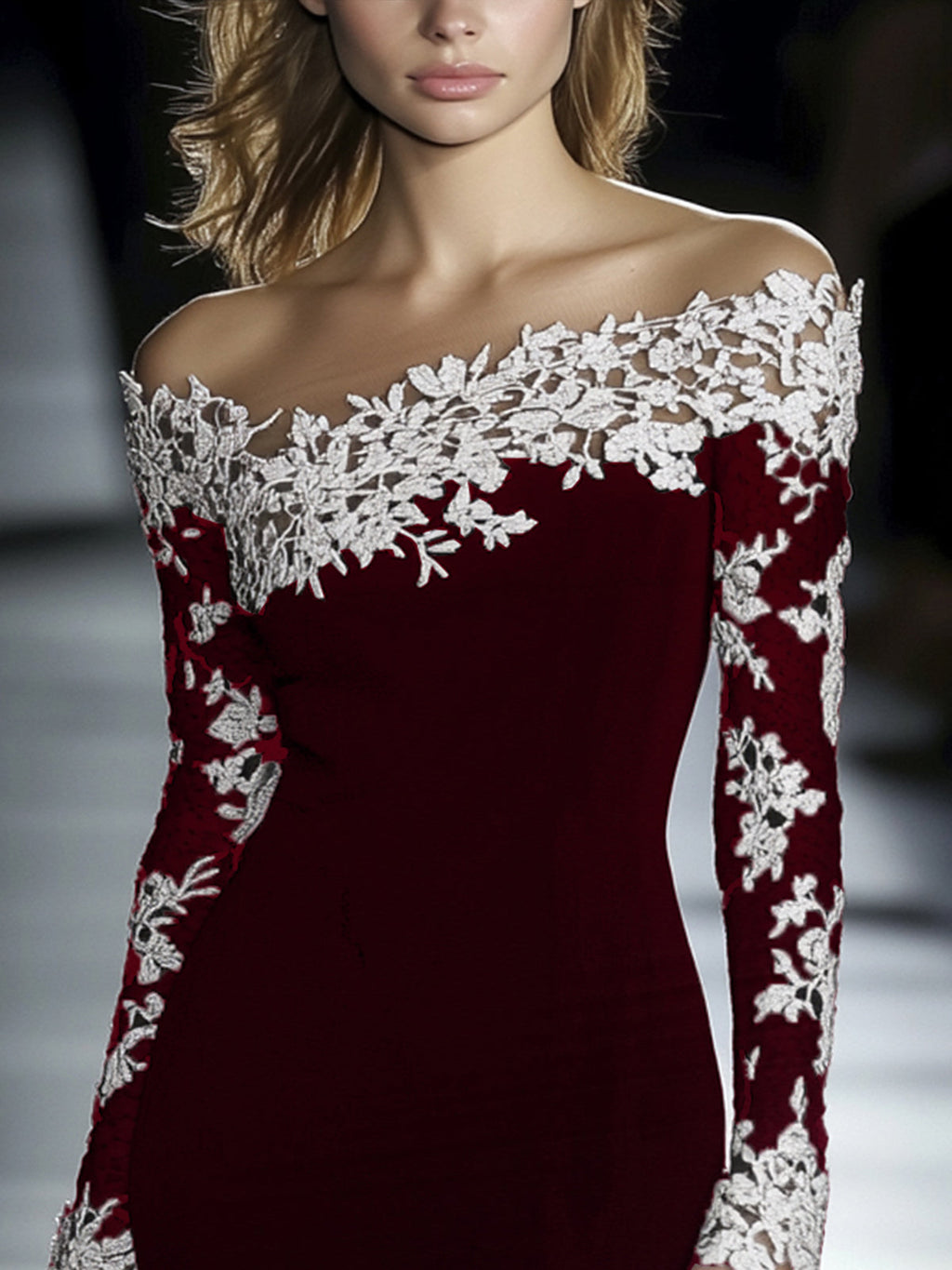 Well Tailored Dress with a Graceful Silhouette