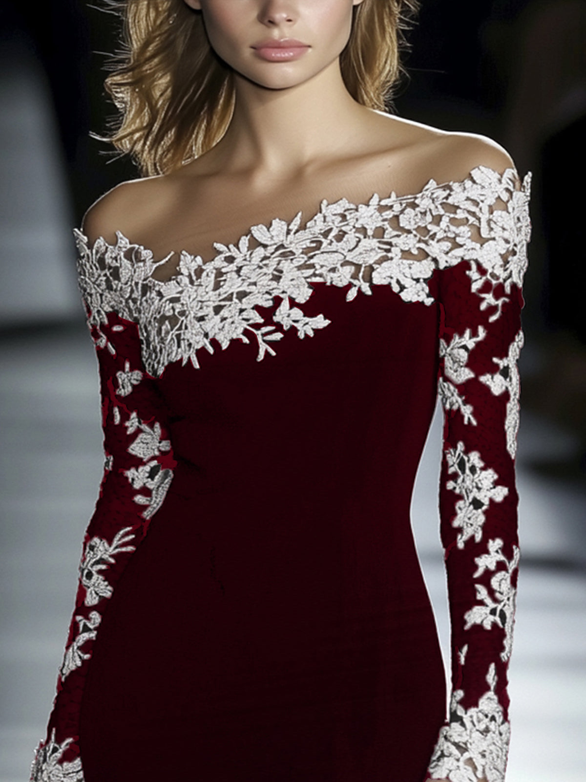 Well Tailored Dress with a Graceful Silhouette