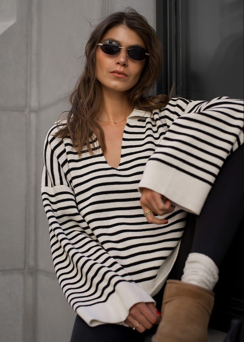 Classic Vintage Sweater with a Flattering Fit
