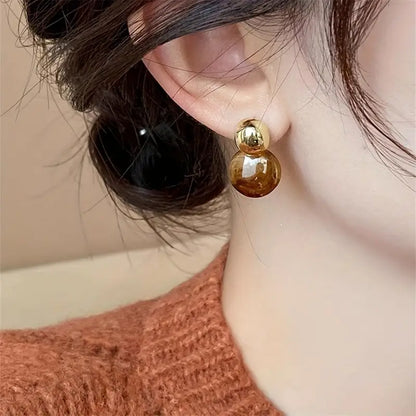 Aur��lie Amber Drop Earrings