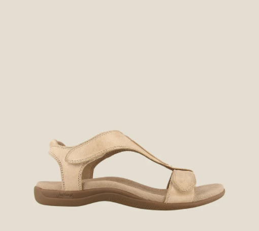Elegant orthopedic cushioning sandal