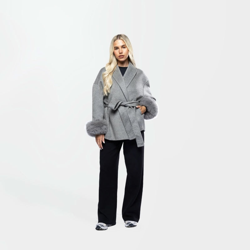 Classic Vintage Coat with a Flattering Fit