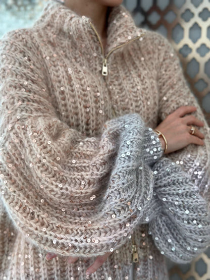 A Vintage Style Cardigan with Delicate Timeless Details