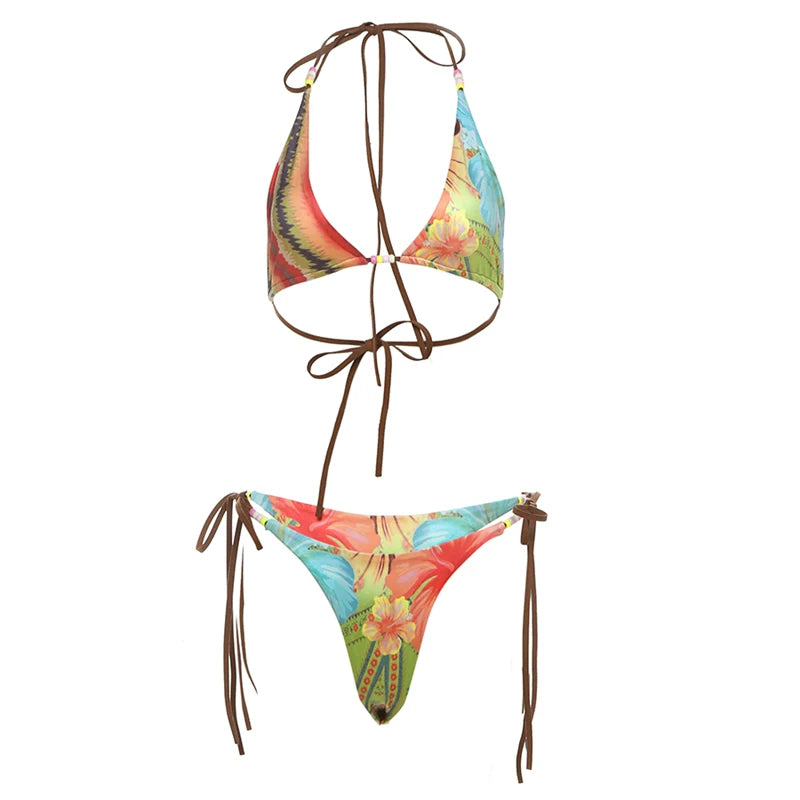 A Vintage Style Bikini with Delicate Timeless Details