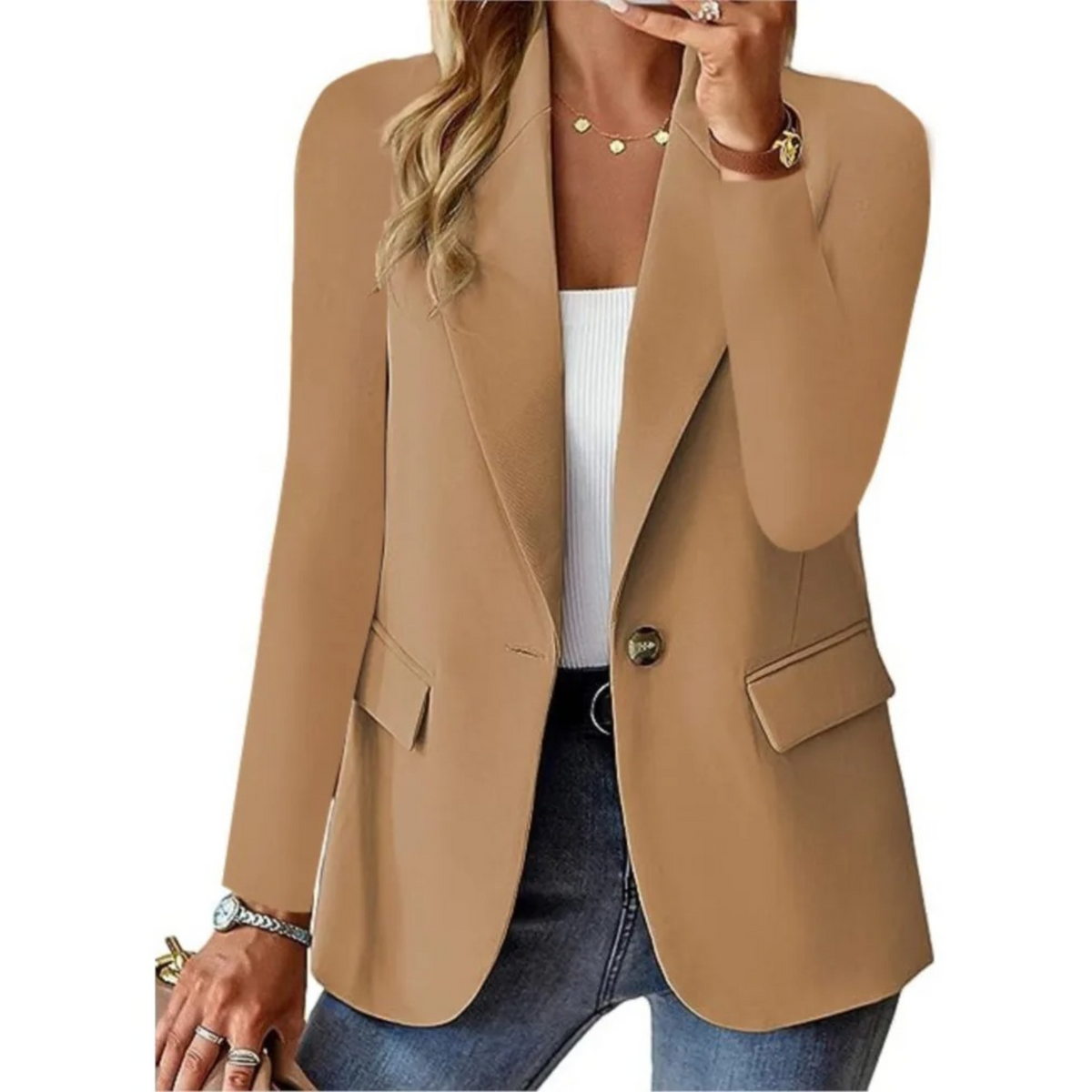 Women's Long Sleeve Leisure Blazer