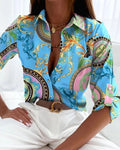 Modern and fashionable winter blouse