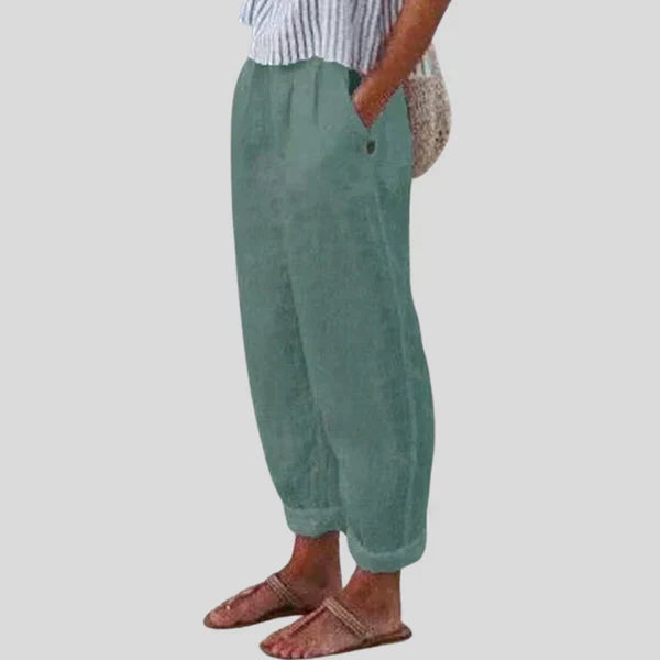 Wide trouser legs