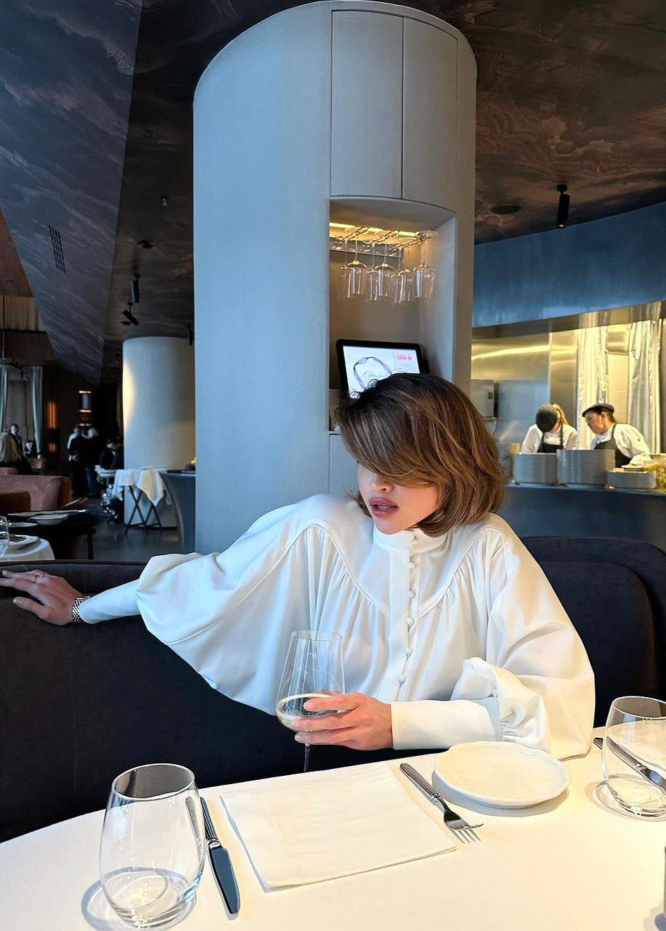 Gracefully Styled Blouse for Any Occasion