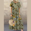 Modern and fashionable summer dress