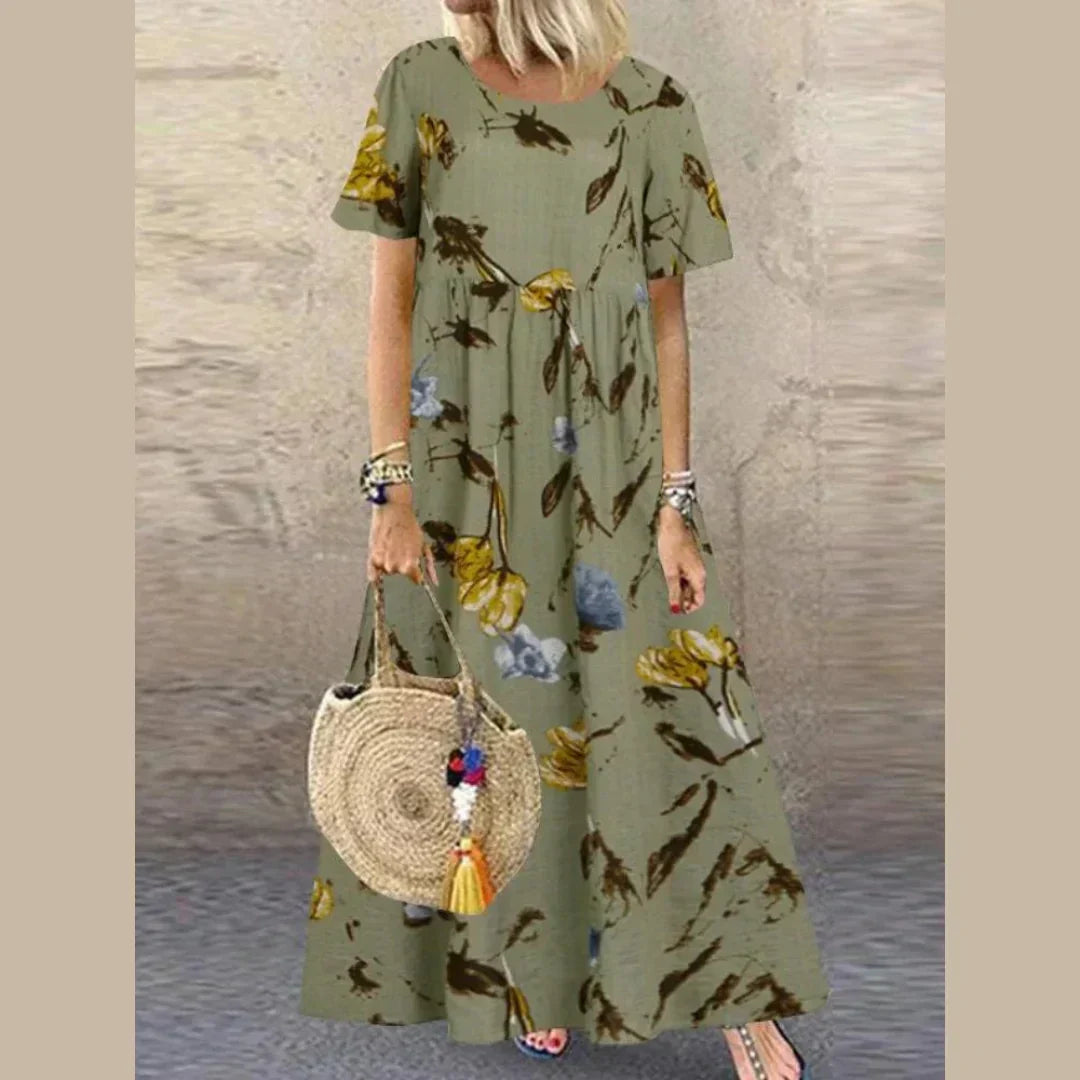 Modern and fashionable summer dress