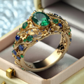 Gold Ring fascinating for any occasion
