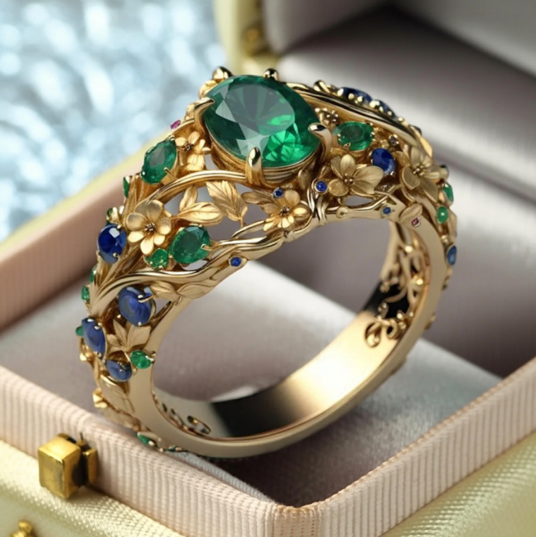 Gold Ring fascinating for any occasion