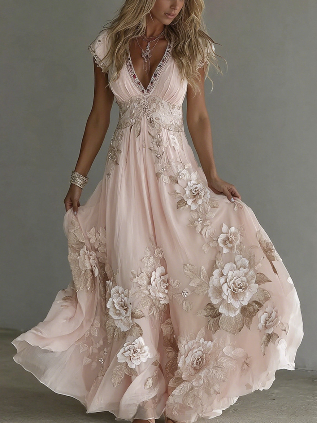 Elegantly Styled Dress for Everyday Wear