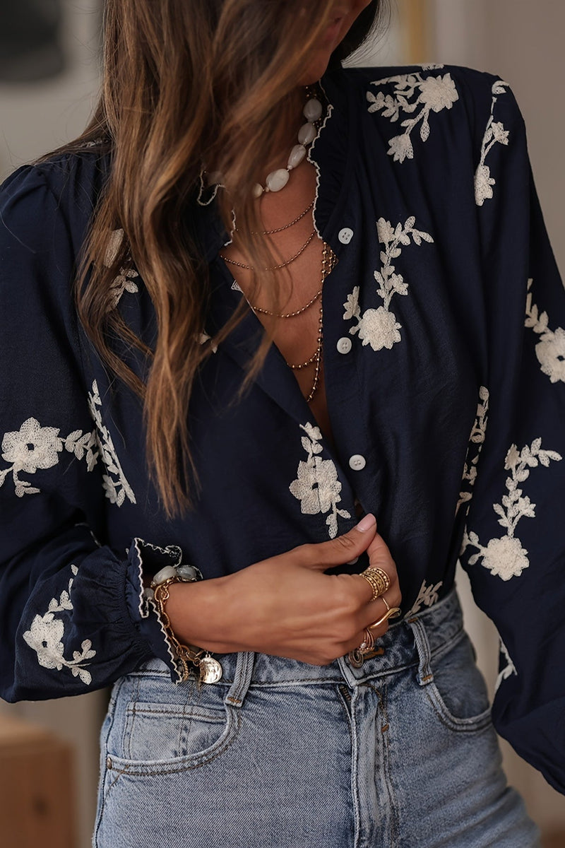 Timeless Vintage Style Blouse