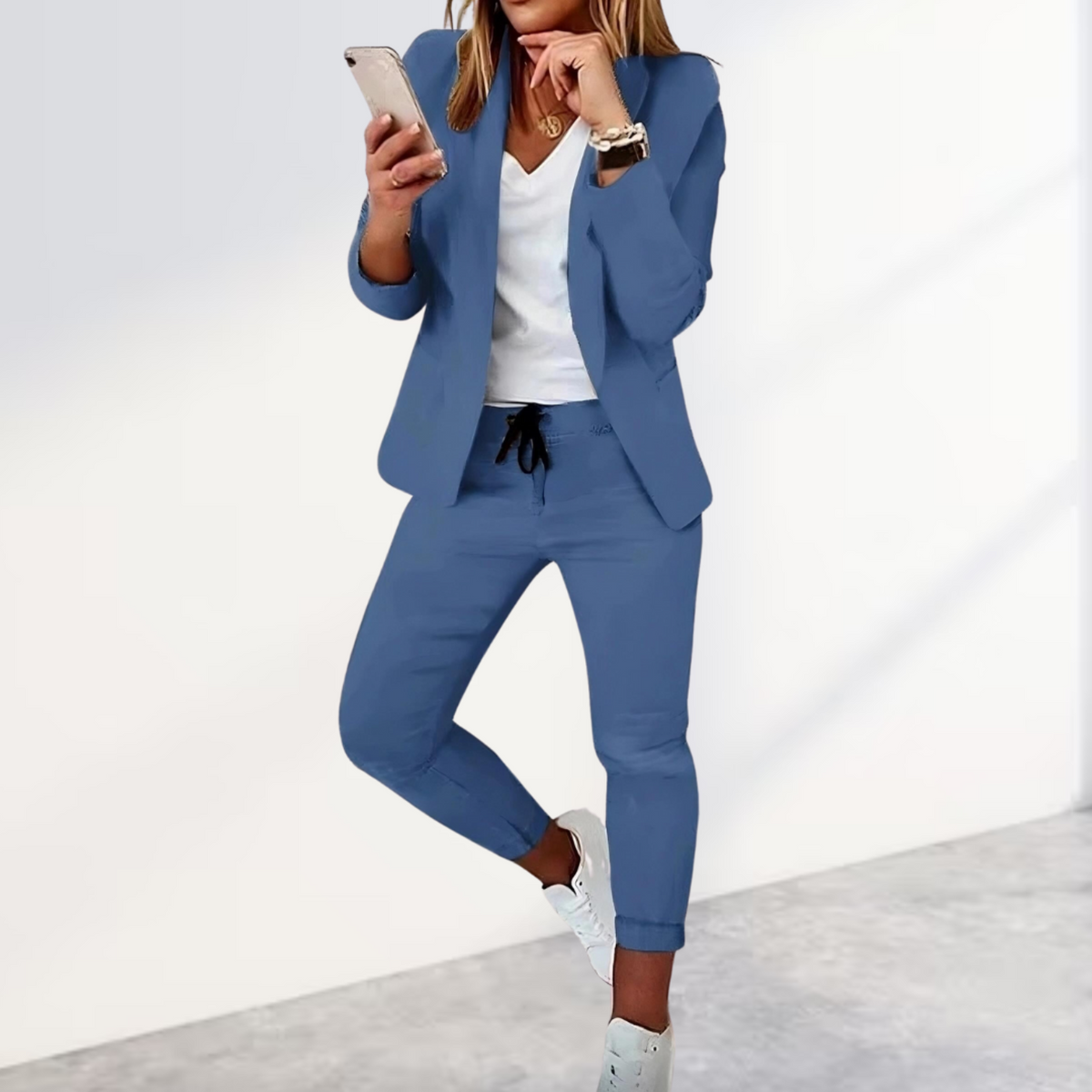 Stylish jacket and pants set