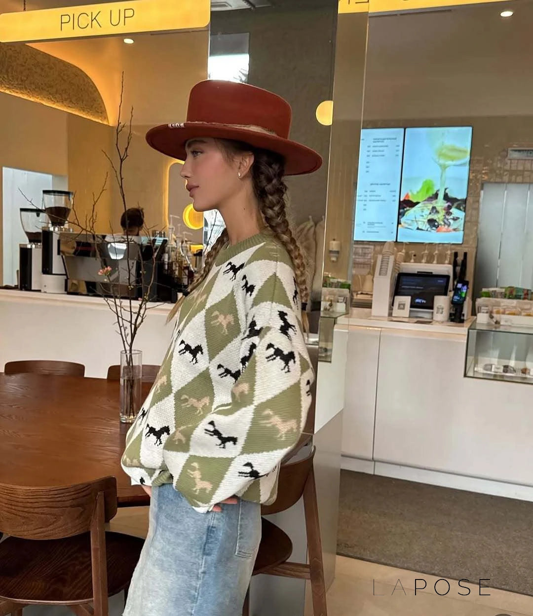 Gracefully Styled Sweater for Any Occasion