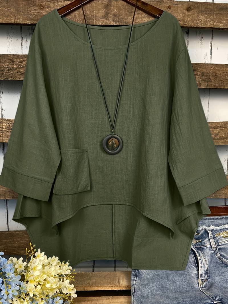 Relaxed and fresh blouse