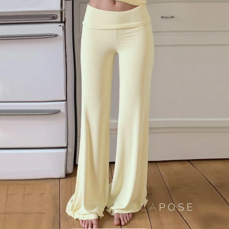 A Vintage Style Pants with Delicate Timeless Details