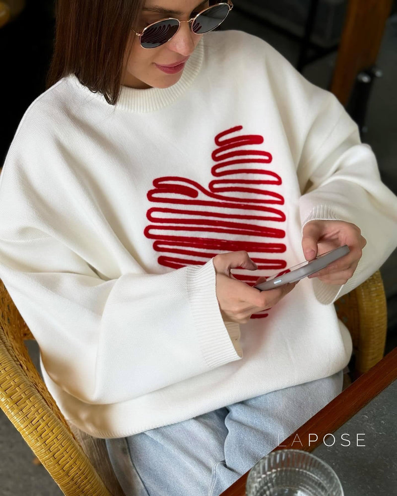 Beautifully Finished Sweater in a Timeless Design