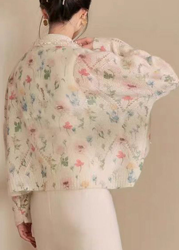 A Vintage Style Sweater with Delicate Timeless Details
