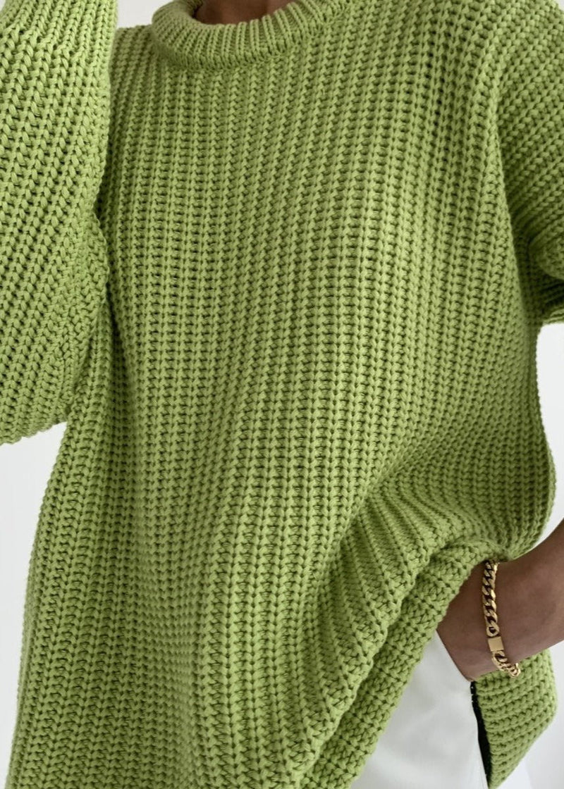 A Vintage Style Sweater with Delicate Timeless Details