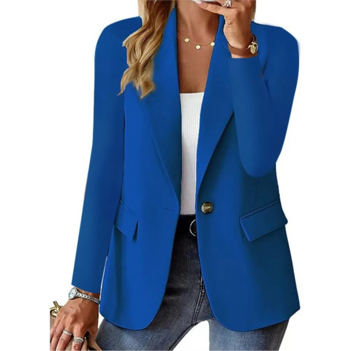 Women's Long Sleeve Leisure Blazer