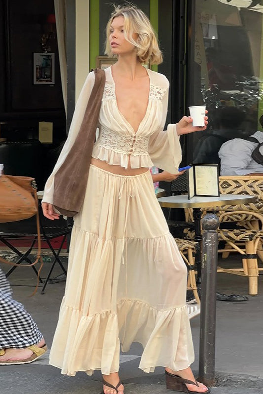 A Vintage Style Garment with Delicate Timeless Details