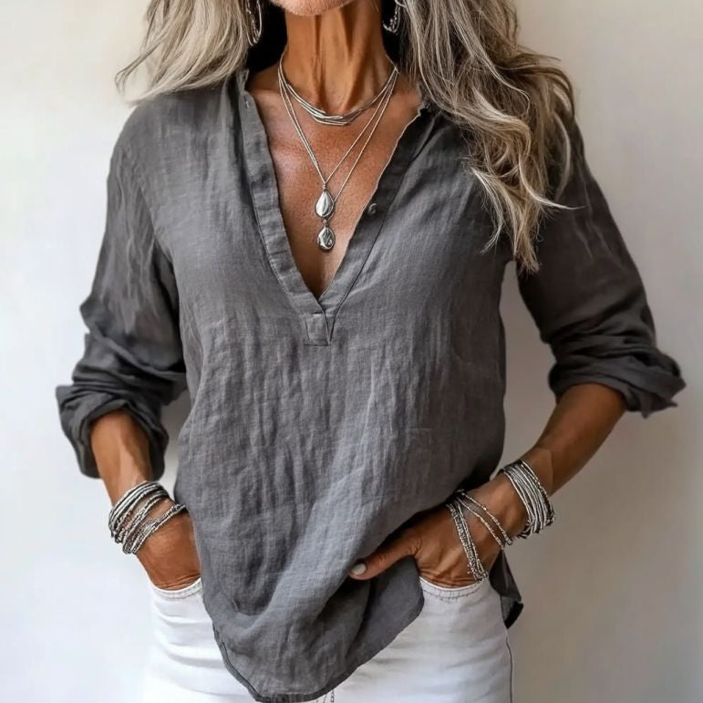 Shirt with a graceful design
