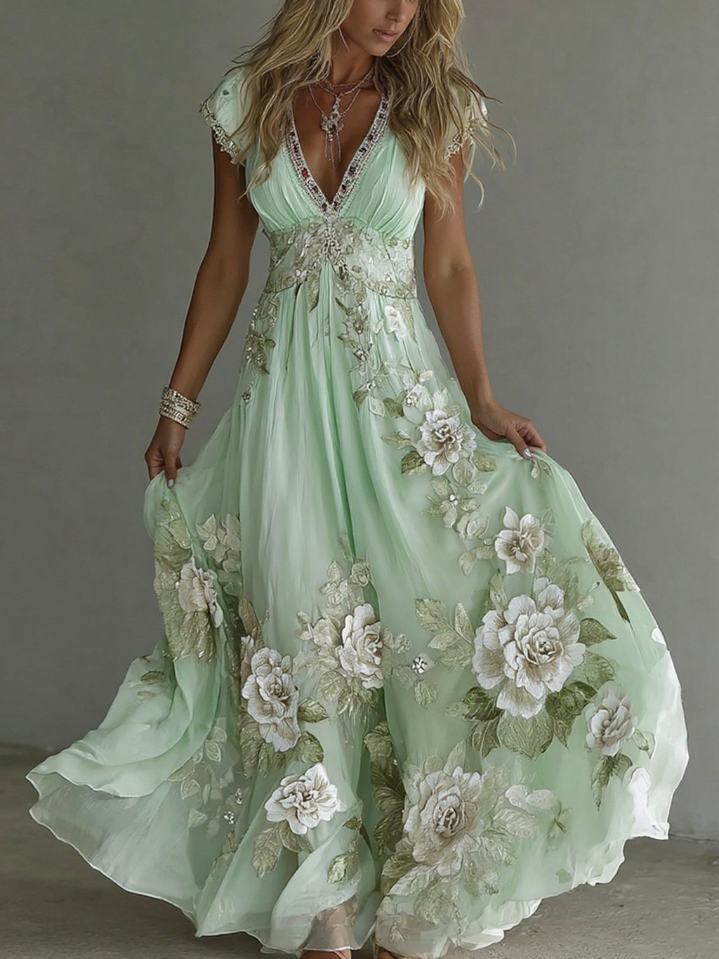 Elegantly Styled Dress for Everyday Wear