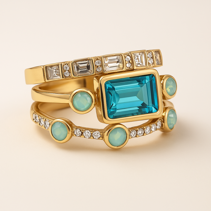 Taurus — Electric Muse Ring Set