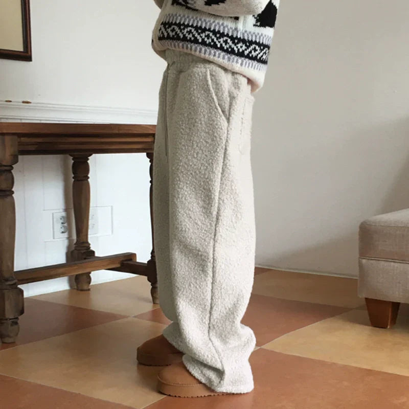 A Vintage Style Pants with Delicate Timeless Details