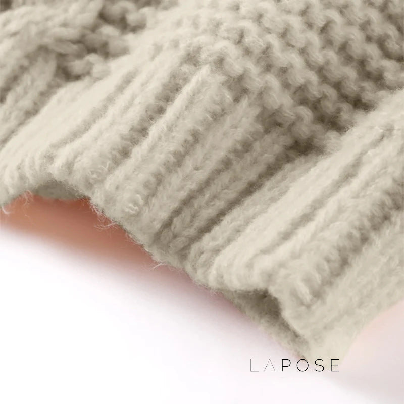 A Vintage Style Sweater with Delicate Timeless Details
