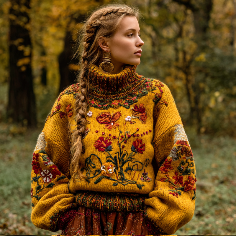 Timeless Vintage Style Sweater