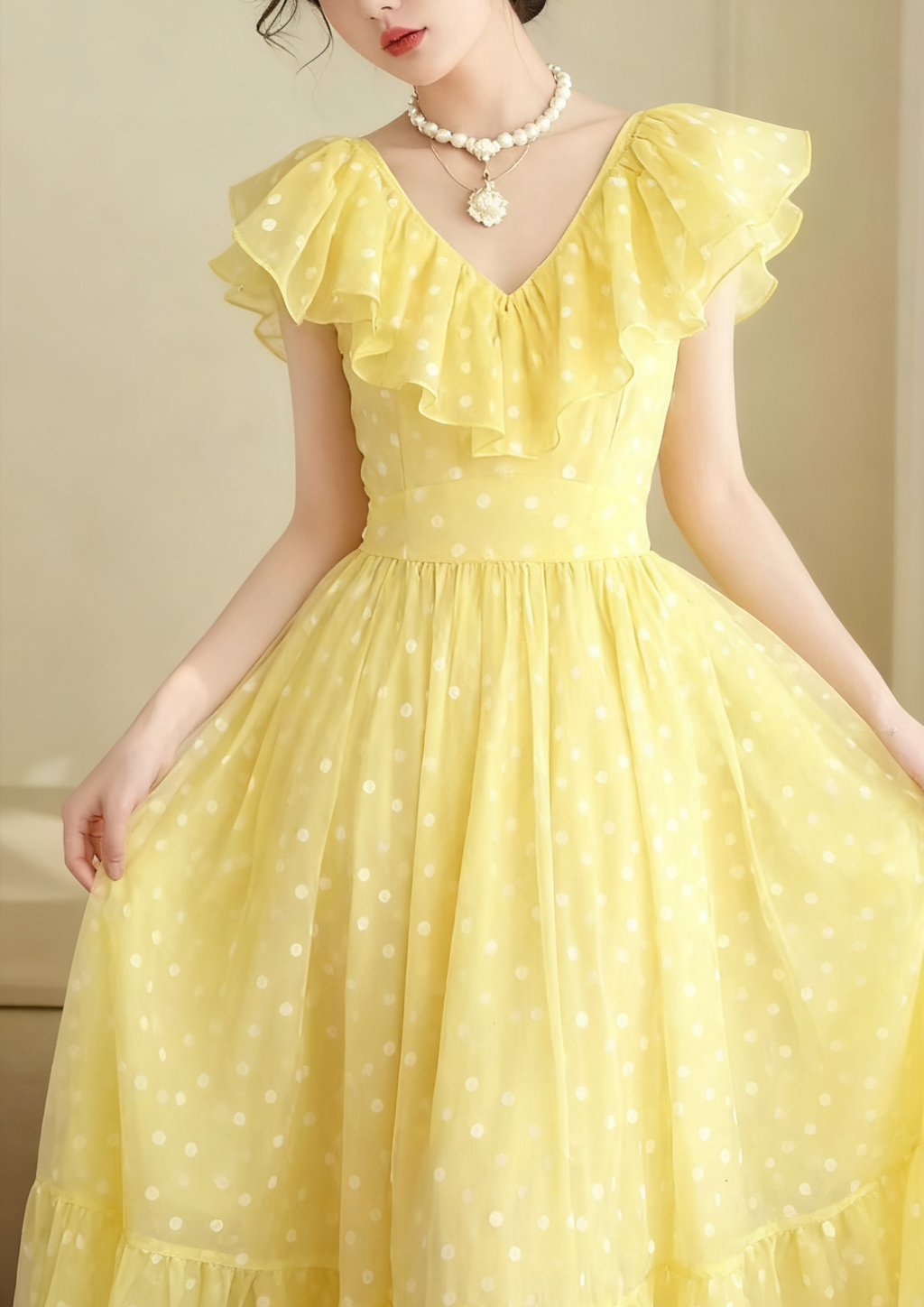 Elegantly Styled Dress for Everyday Wear