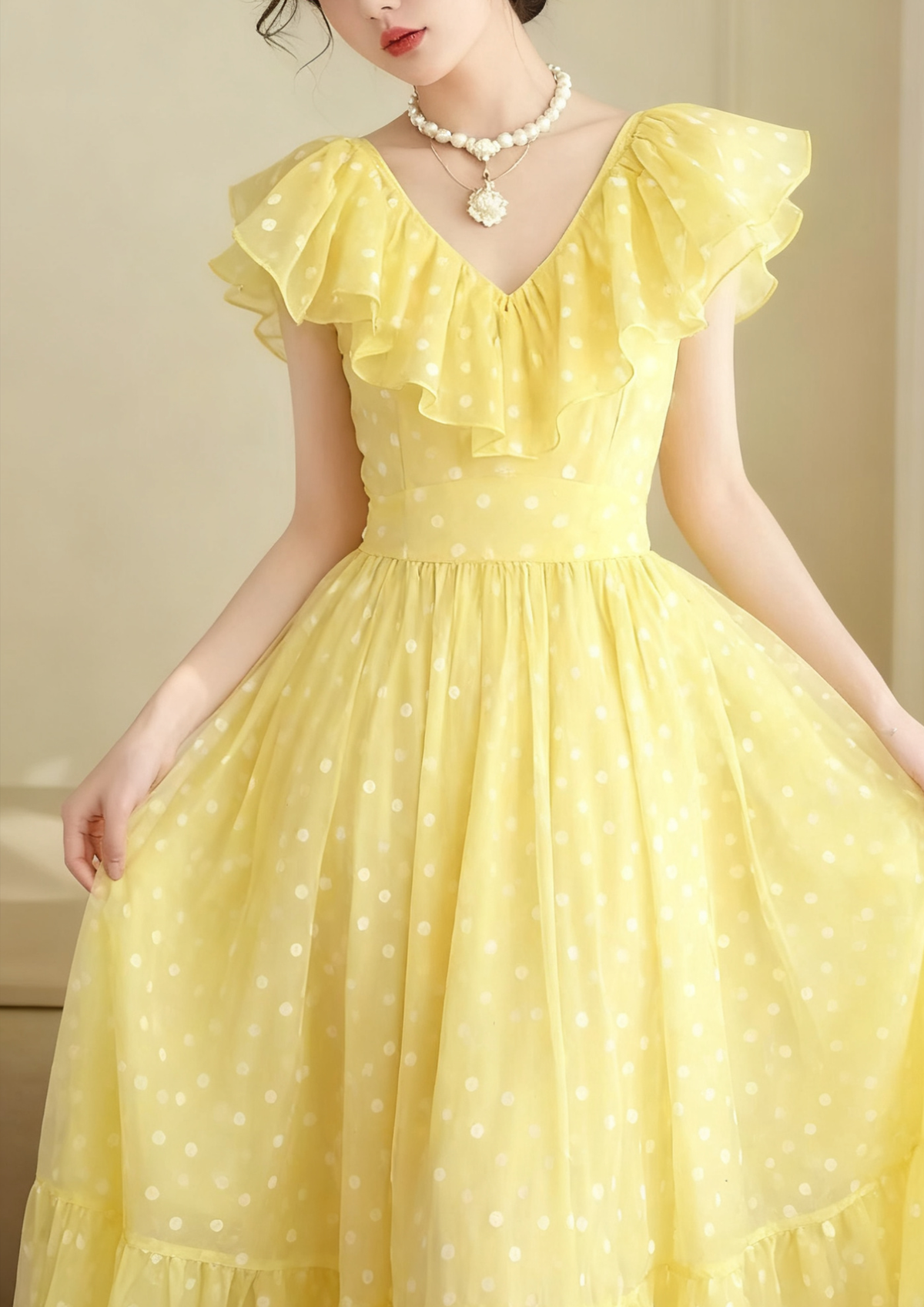 Elegantly Styled Dress for Everyday Wear